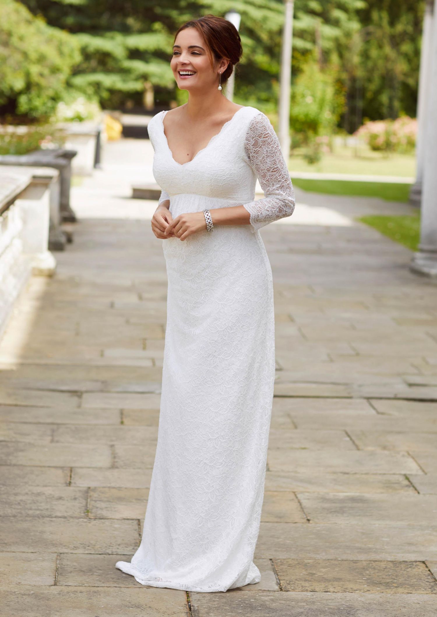 Women's Tiffany Rose Lace Wedding Gown