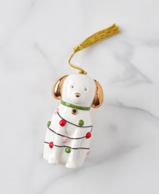 Kate Spade Be Jolly Dog Ornament