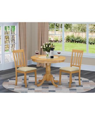 3 PC Kitchen Table set-small Kitchen Table plus 2 Dining Chairs