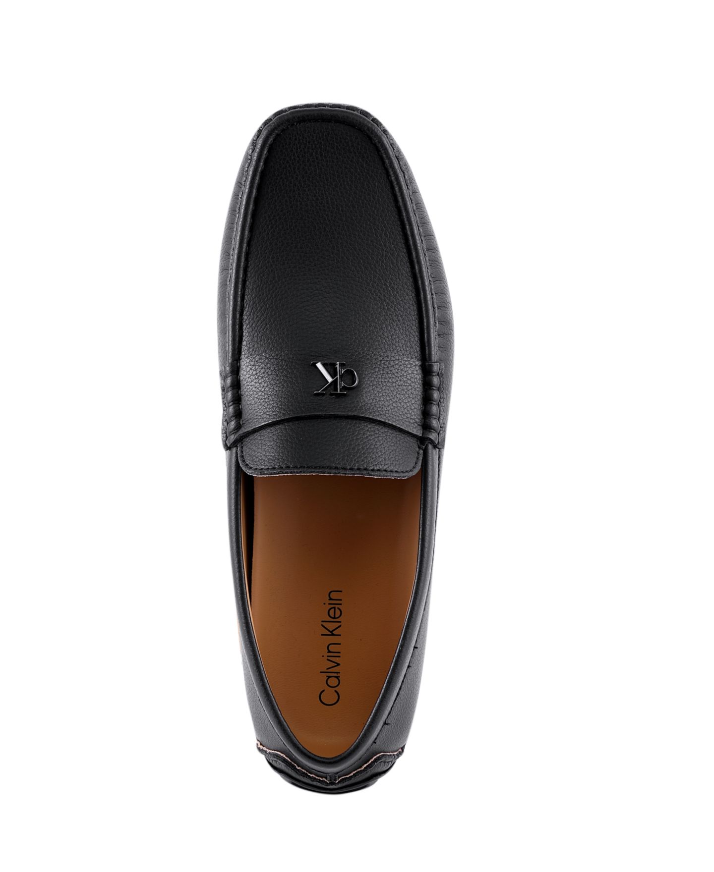 Мужские туфли Calvin Klein Follman Slip-On Casual, цвет: Чёрный — фото 4