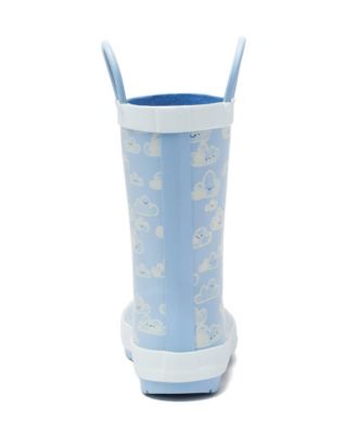 Kids Pull On Splash Rubber Rain Boots