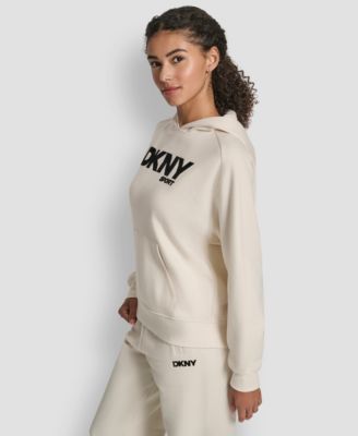 Women's Flock Logo Kanga Pocket Pull-On Hoodie