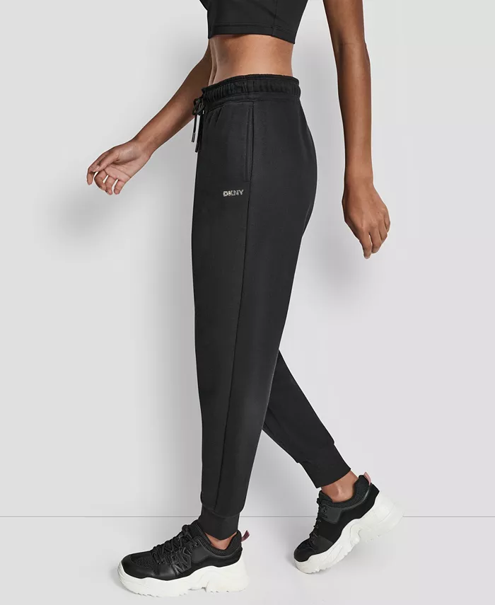 Women's Rhinestone Logo Cuffed Jogger - thumbnail 9