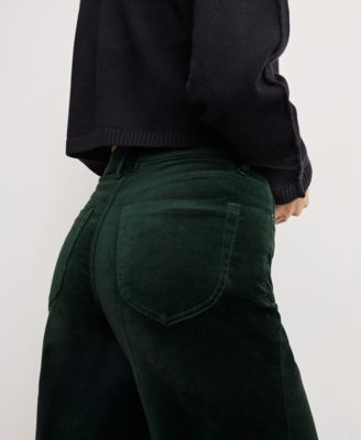 Women's Velvet Good Waist High Rise Palazzo Jeans, Regular & Plus Size