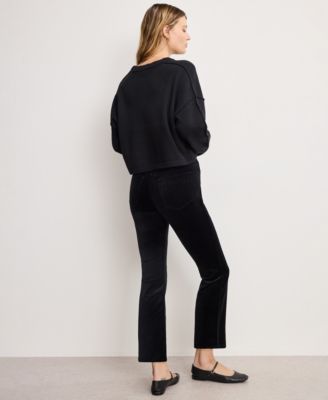 Women's Velvet Good High Rise Kick Flare Pants, Regular & Plus Size