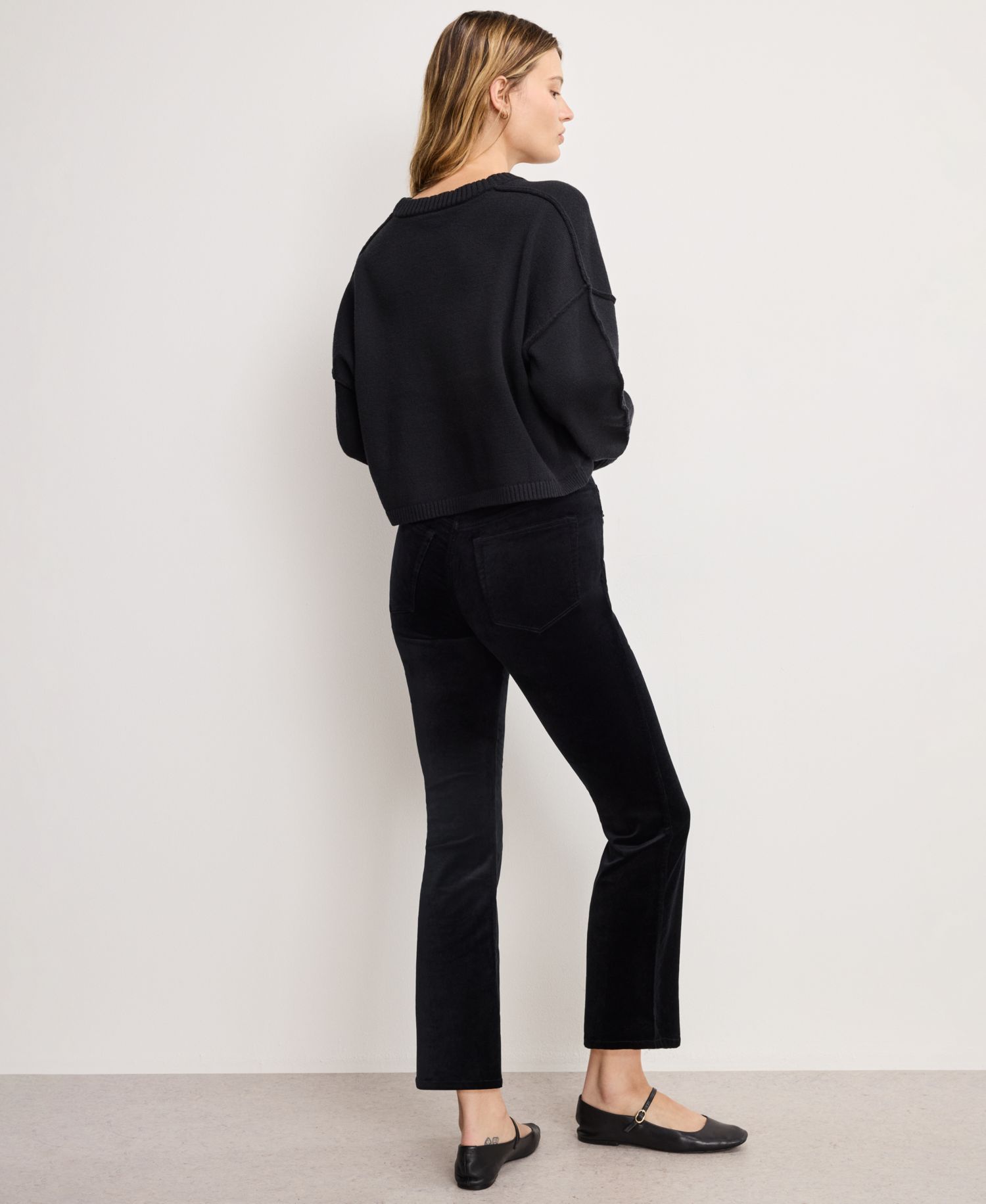 Women's Velvet Good High Rise Kick Flare Pants, Regular & Plus Size