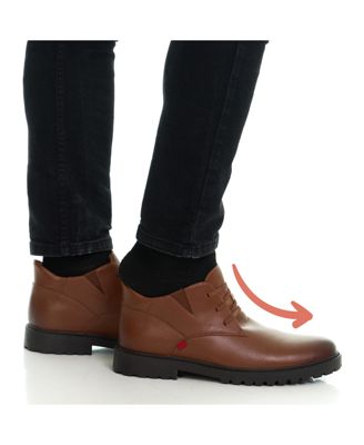 Clark Road Hands-Free Slip On Technology Leather Laceup Chukka Boots