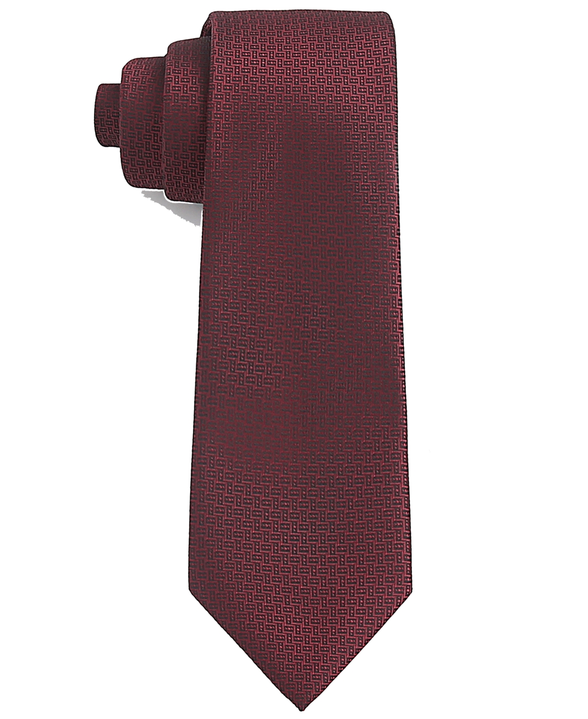 Tom Baine Men's Floral Classic Tie In Red