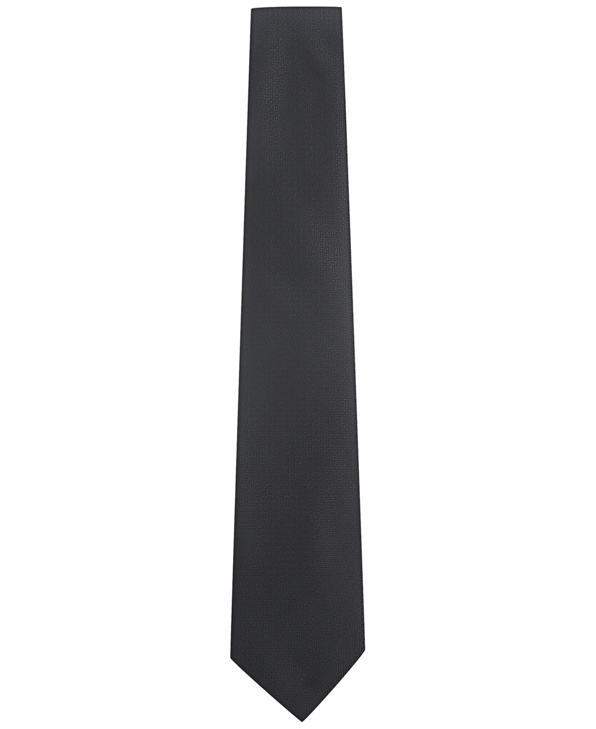 Tom Baine Men's Grid Classic Tie In Gray