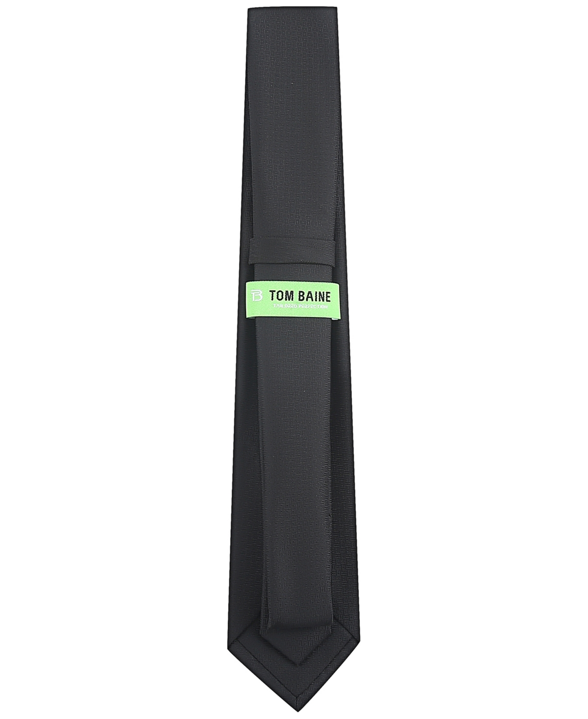Tom Baine Men's Grid Classic Tie In Gray