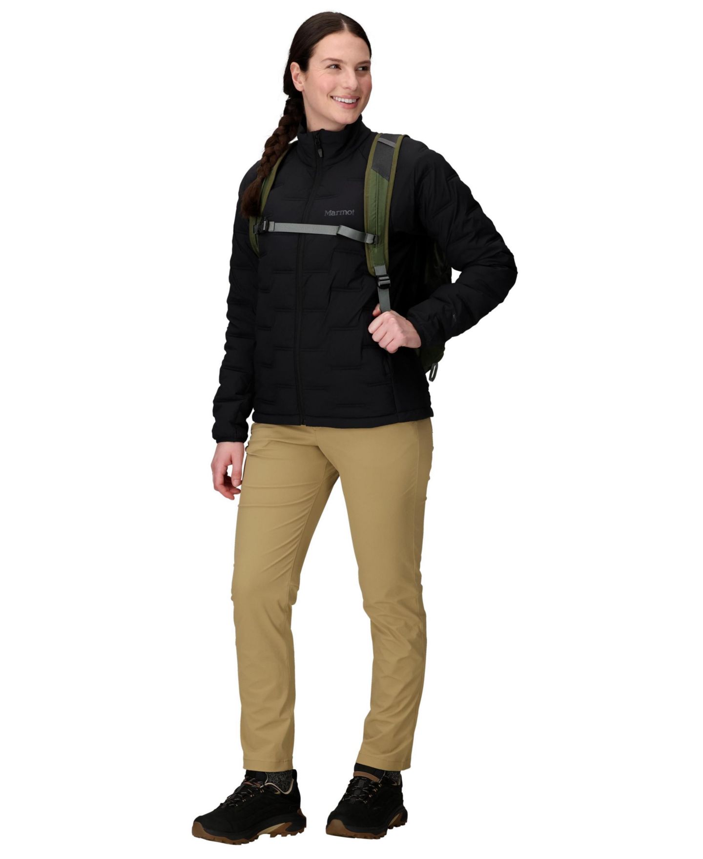 Женская куртка Marmot WarmCube Active Novus, цвет: Чёрный — фото 2