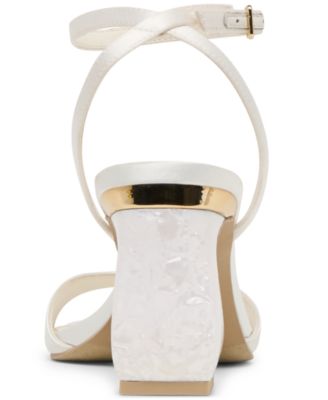 Women's Tilda Pearl Inlay Ankle Strap Dress Sandals