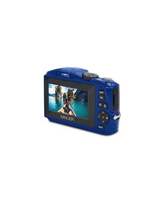 Minolta MND55 64 MP AF 4K Ultra HD Digital Camera with WiFi, Blue
