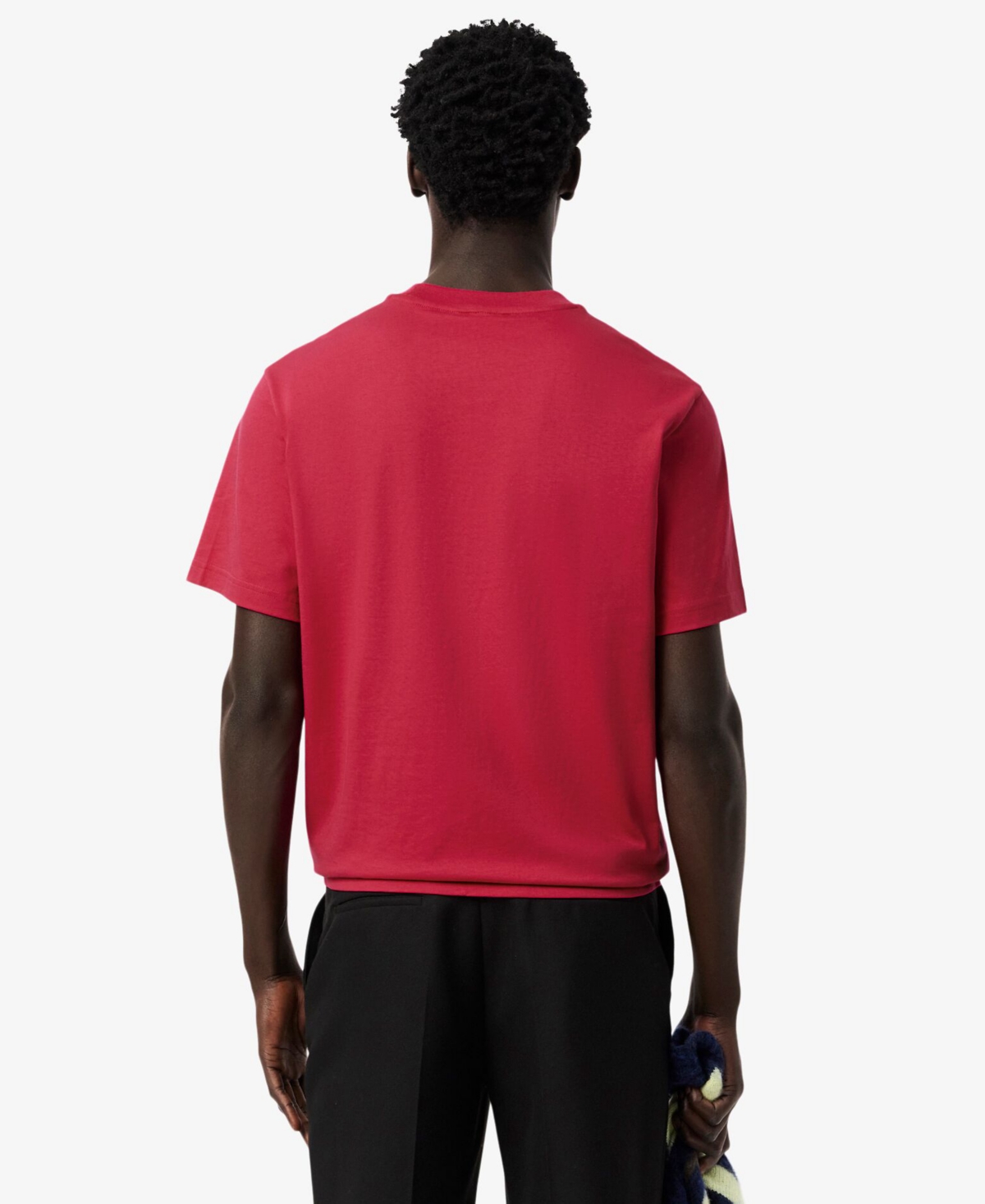 Lacoste Men's Classic Fit Short Sleeve Crewneck Logo T-Shirt