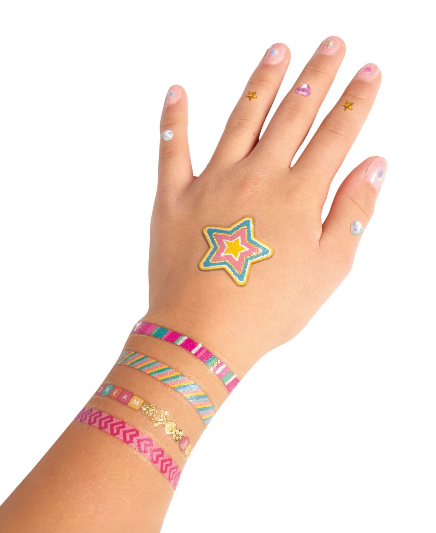 Детская игрушка Make It Real Bejeweled Temporary Tattoo Activity Book, Ages 8+, цвет: Разноцветный — фото 4