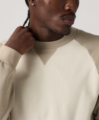 Levi'&reg; Men's Relaxed Fit Crewneck Long Sleeve Red Tab Logo Sweatshirt