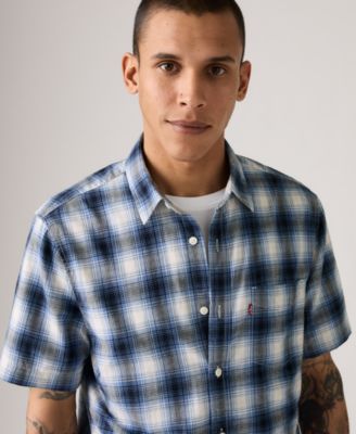 Men's Classic 1 Pocket Short Sleeve Regular Fit Shirt