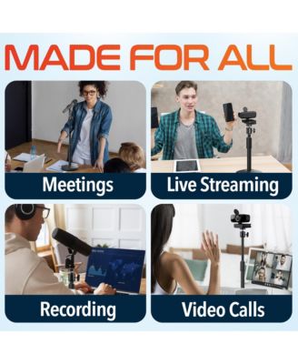 T301 Webcam Stand, Adjustable Height & 360&deg; Swivel (DCT301)