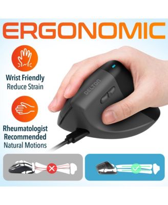 S38 Wired Ergonomic Mouse