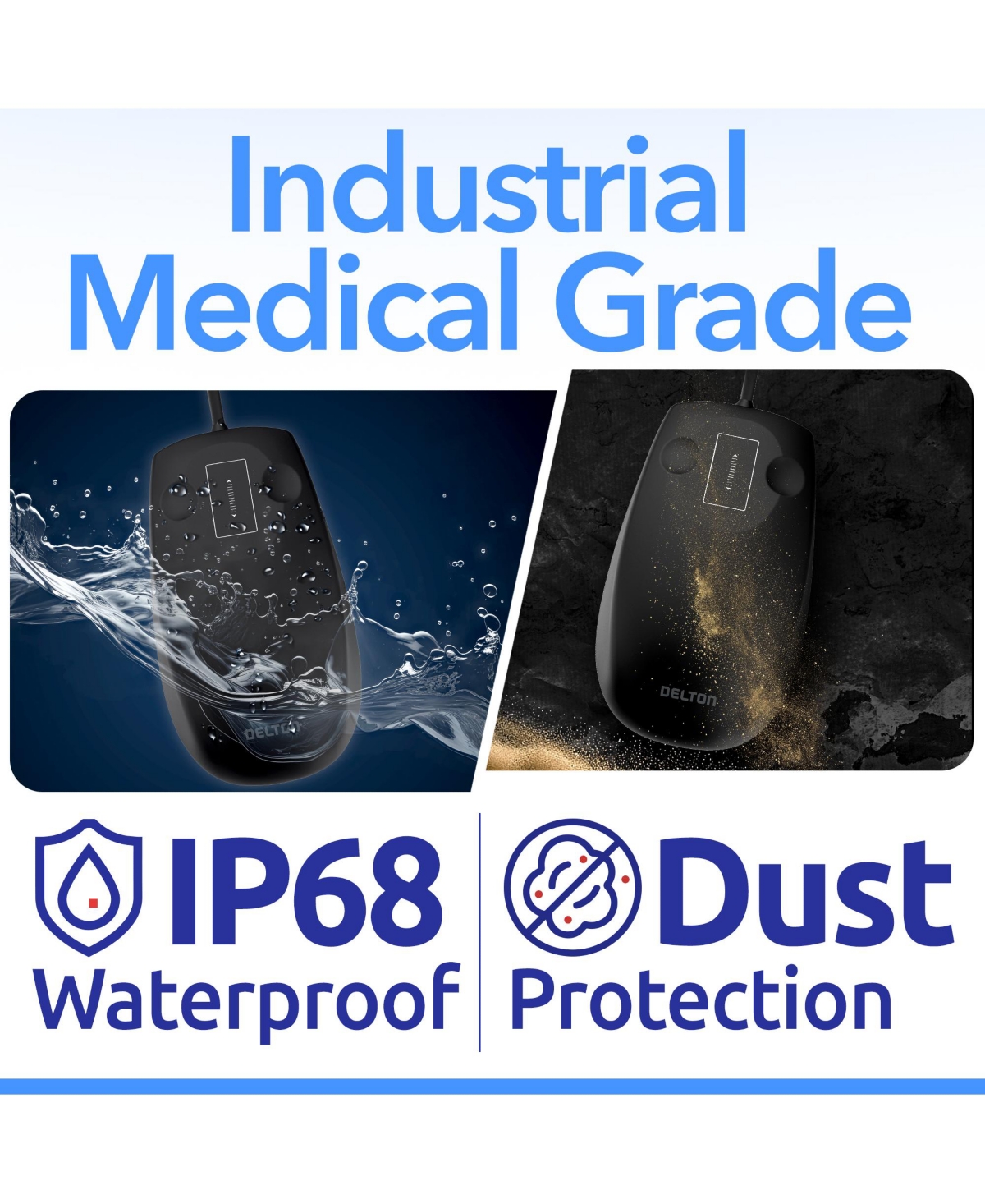 Delton M41 Waterproof IP68 Computer Mouse