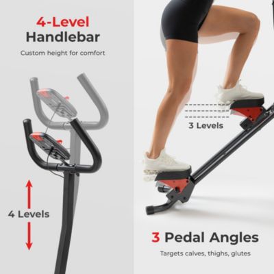 Smart Foldable Stair Climber with Resistance Bands