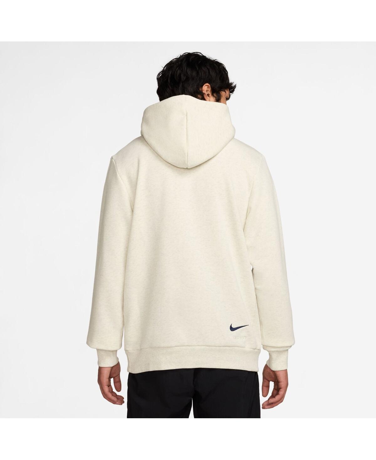 Nike Men's Cream Paris Saint-Germain Standard Issue Dri-fit Hoodie