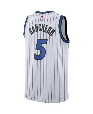 Men's and Women's Paolo Banchero White Orlando Magic Swingman Player Association Edition Jersey