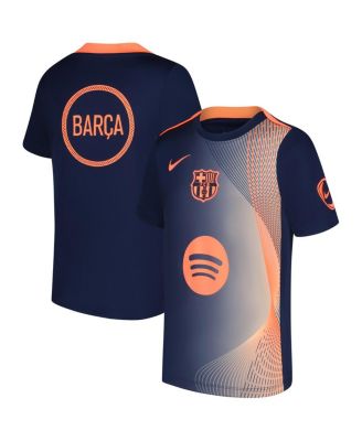 Nike - Big Boys and GirlsNavy Barcelona 2025/26 Third Academy Pro Pre-Match Performance Top