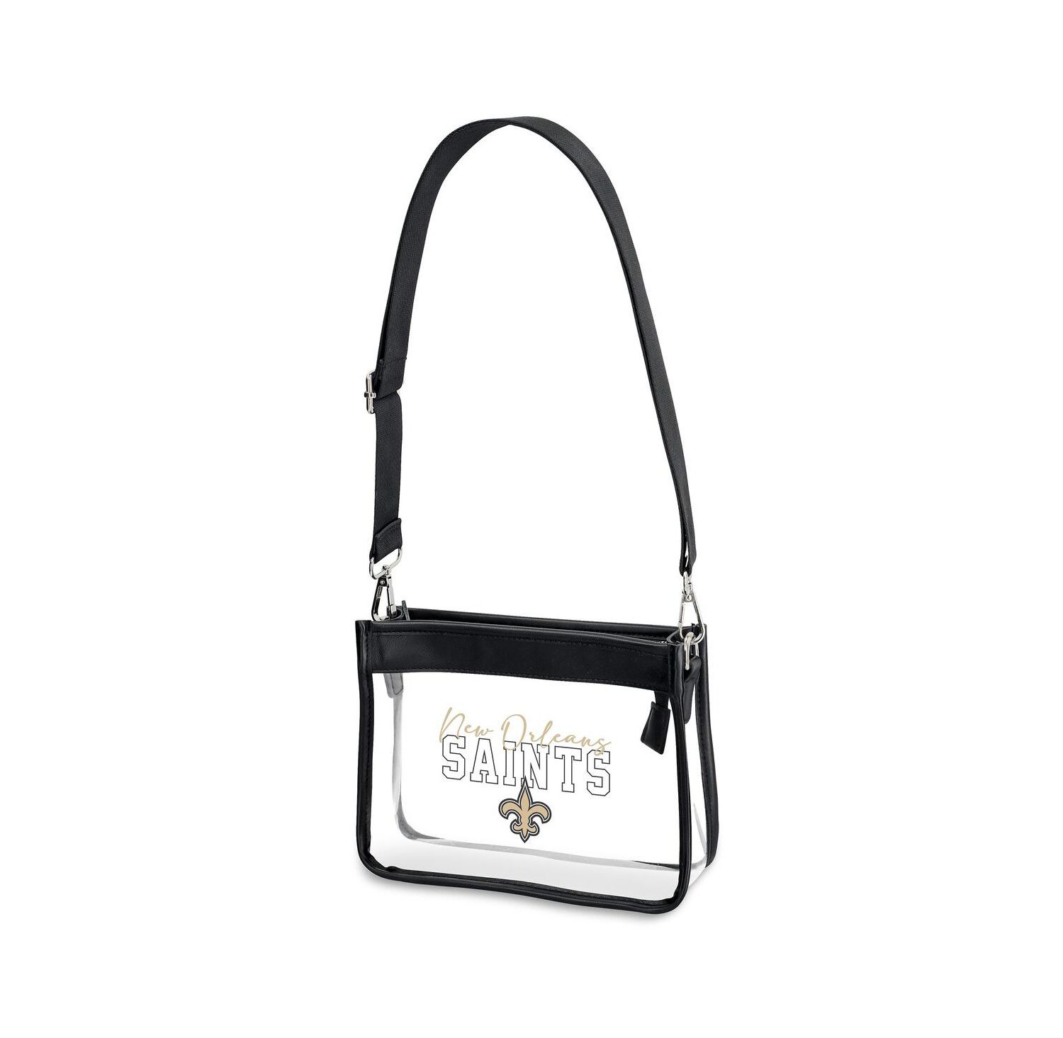 New Orleans Saints Plastic Chain Mini Crossbody Handbag