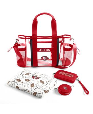 WEAR by Erin Andrews - San Francisco 49ers Clear Stadium Baby Bag