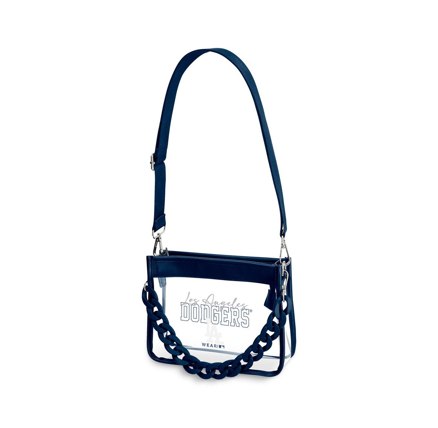 Los Angeles Dodgers Plastic Chain Mini Crossbody Handbag
