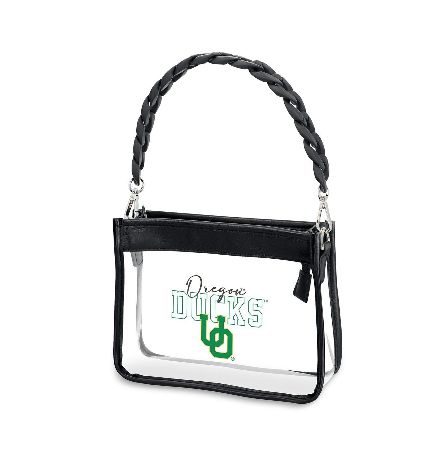 Женская сумка WEAR by Erin Andrews Oregon Ducks Plastic Chain Mini Crossbody — фото 3