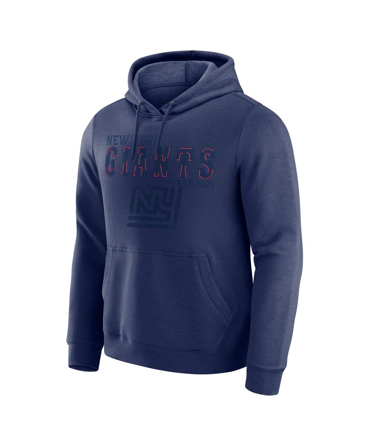 Fanatics Men's Navy New York Giants Hoodie In Blue