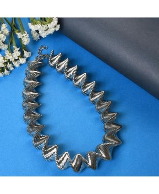 Women's Swirl Statement Necklace