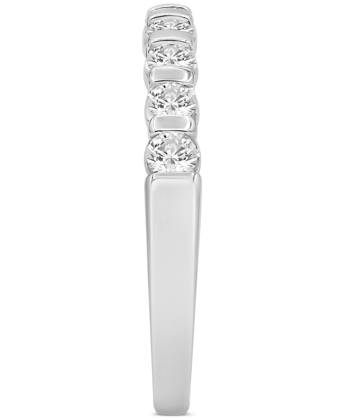 Macy's Lab Grown Diamond Ring (1/2 ct. t.w.) 14K White or Yellow Gold