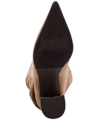 Women's Shakke Knee-High Fringe Dress Boots