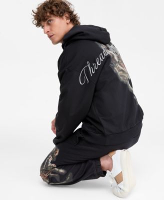 Men's Dabilano Oversized Long-Sleeve Graphic Hoodie