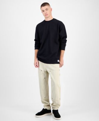 Men's Nuwolo Waffle-Knit Sweater