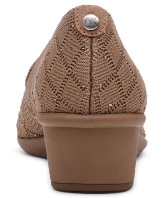 Women's Wendell-C Rhinestone Wedge Loafers