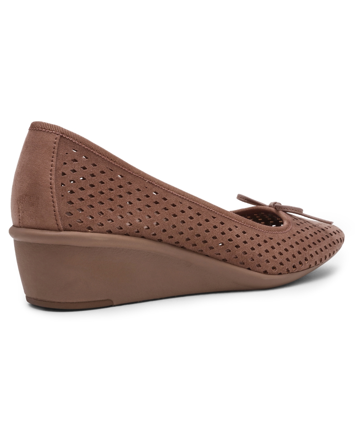 Anne Klein Women's Winslet Wedge Pumps In Brown