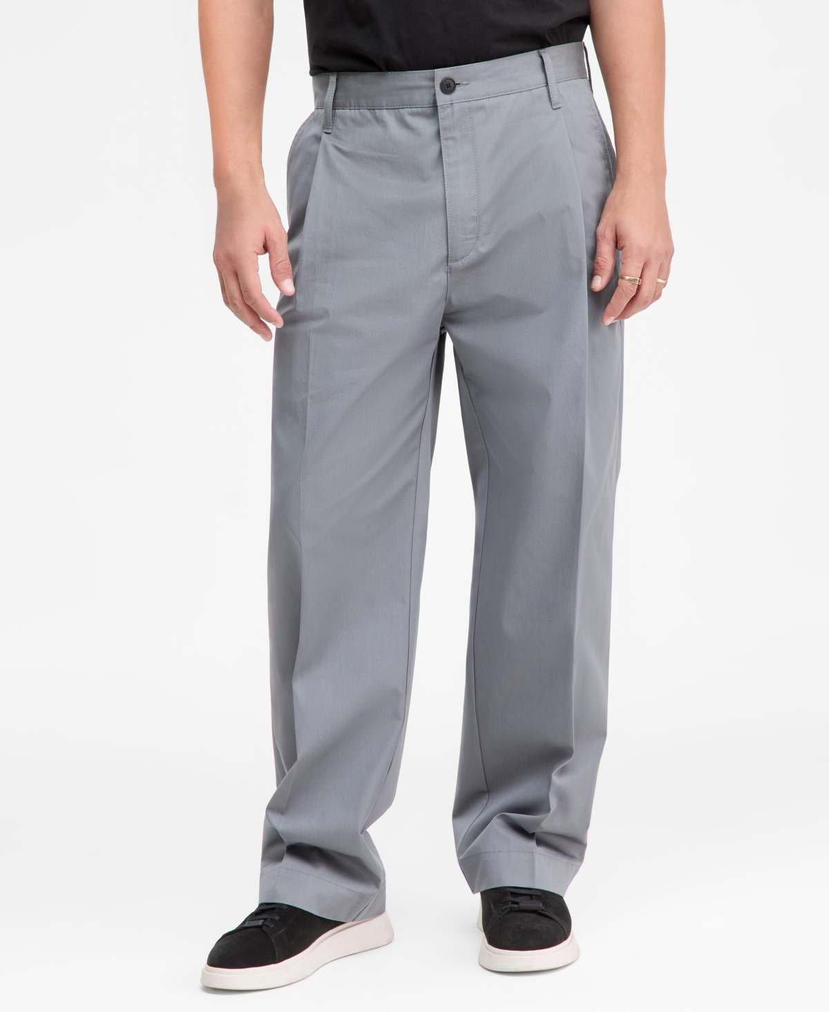 Hugo Boss Roy Regular Fit Pleated Trousers