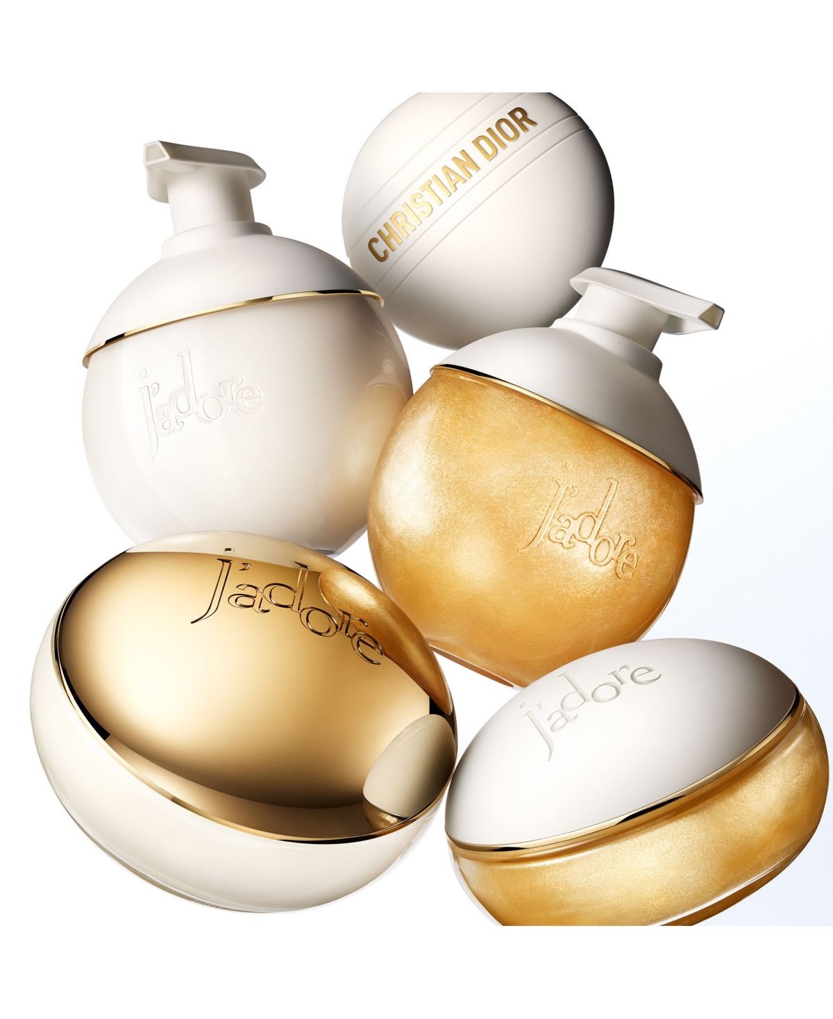 Dior J'adore Les Adorables Shimmering Body Oil, 6.8 Oz. In Transparent