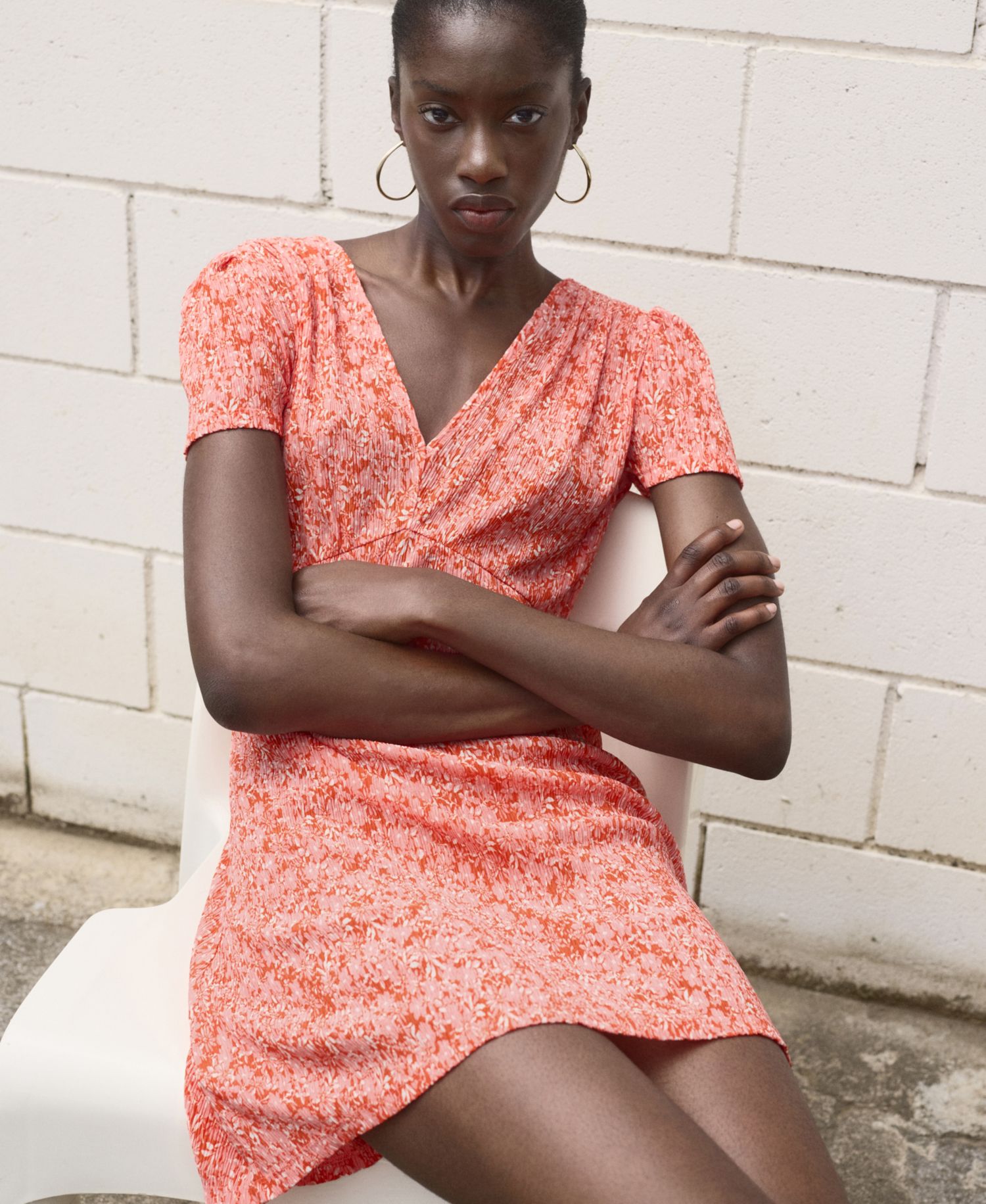 Women's Printed Short Dress
