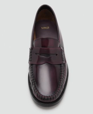 Women's Gathered Leather Moccasins