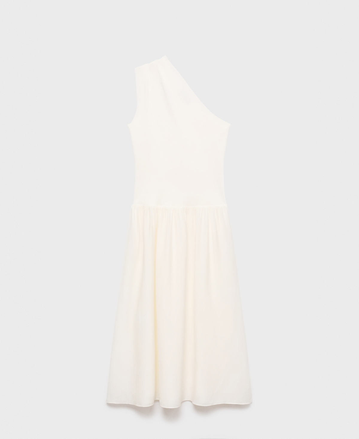 Mango Women's Asymmetrical Combined Knitted Dress