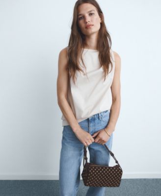 Women's High Waist Straight Jeans