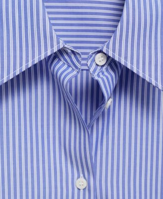 Women's Cotton and Lyocell Blend Straight Shirt