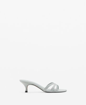 Women's Strappy Kitten Heel Sandals