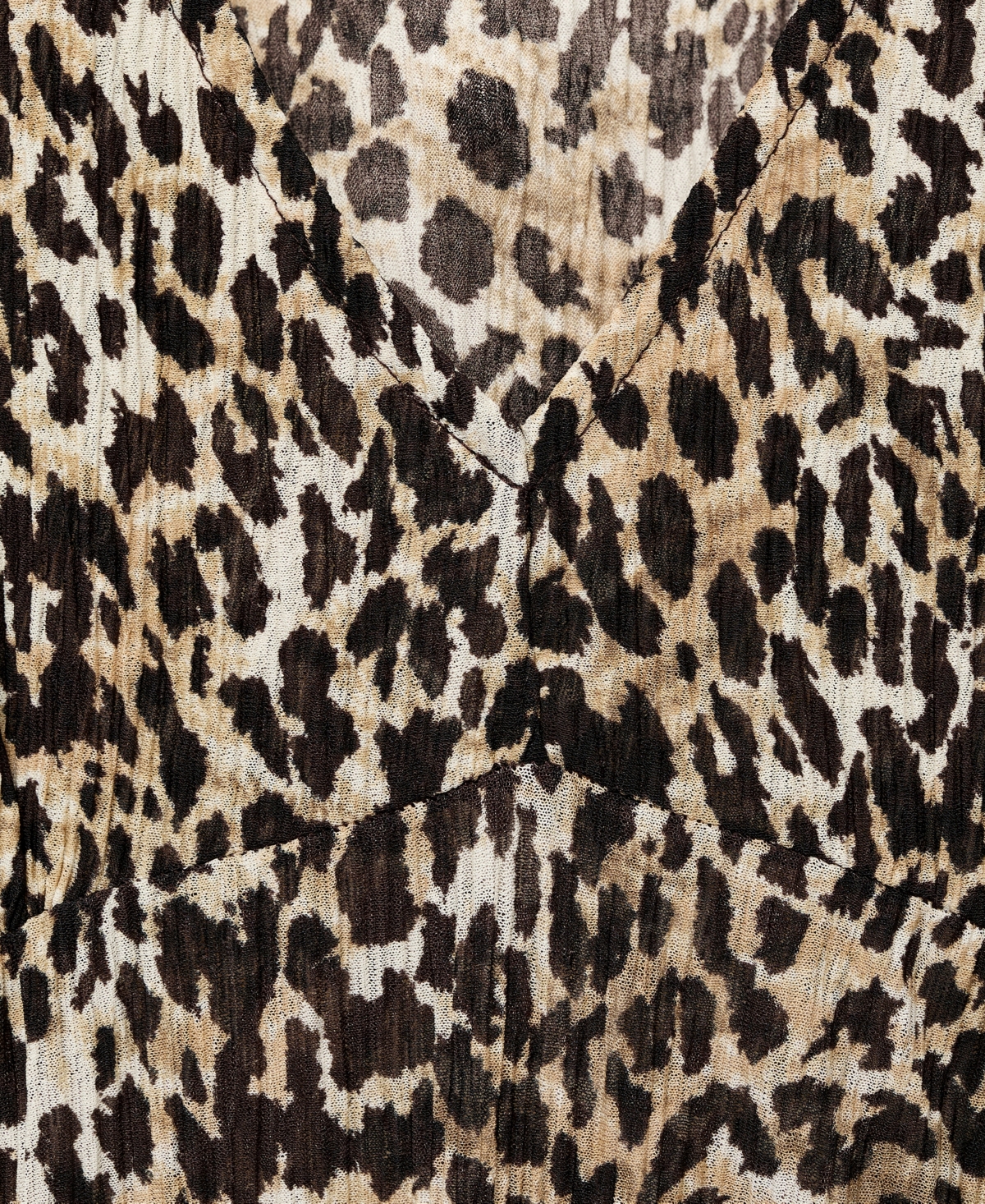 Mango Women's Printed V-Neck Dress