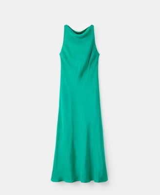 Women's Long Satin Dress